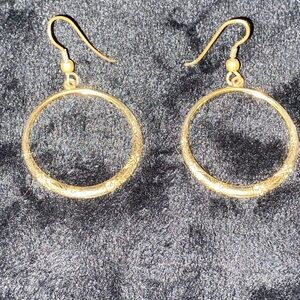 Elegant Gold Hoop Earrings
